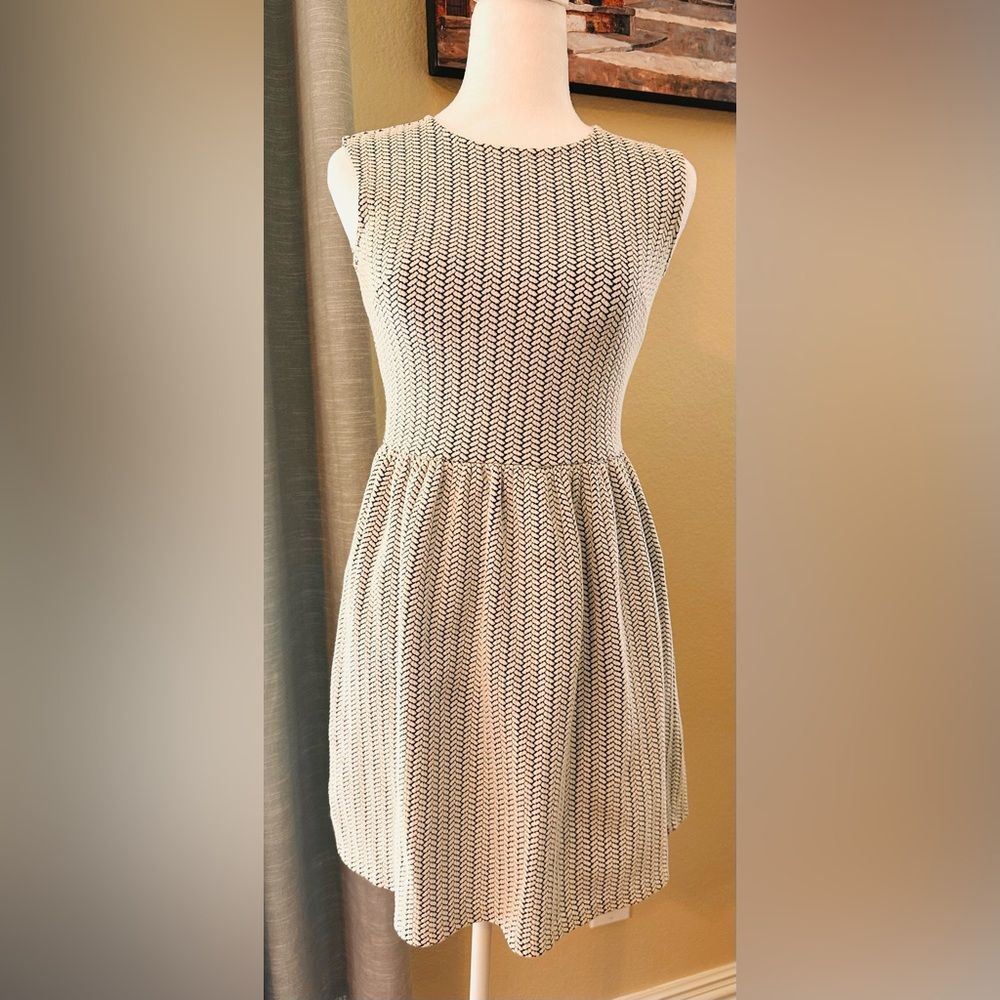 LOFT Cream Ribbed Maxi Sundress